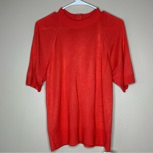 Designer Originals NWT Women’s Tight Knit Short Sleeve Crew‎ Neck Vintage Size L